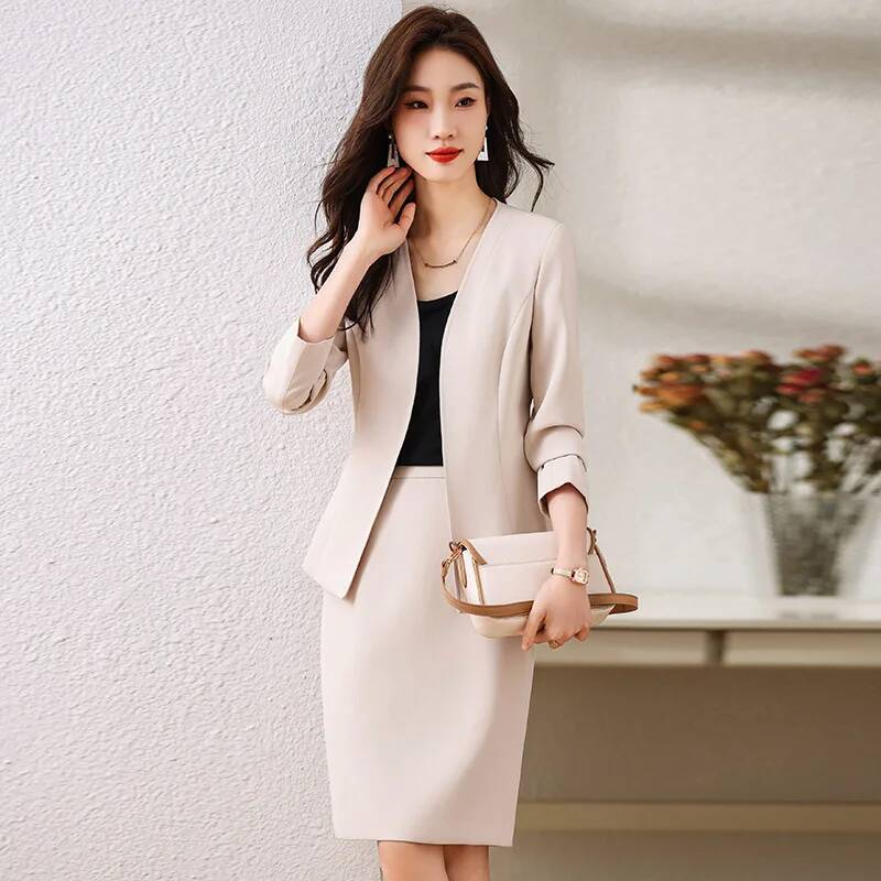 Women Formal Wear Outfits - Formal Women Business Suits with Skirt