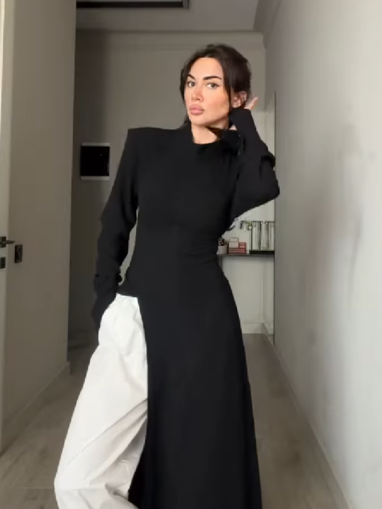 Women's Elegant High Neck Long - đánh giá và giá Women Formal Wear Outfits