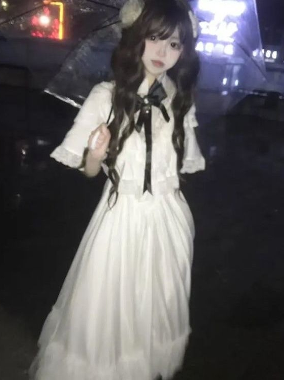 Japanese Short Sleeve Bow Lace - đánh giá và giá Women Formal Wear Outfits