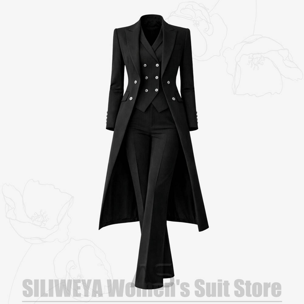 Women's Suit 3 Piece Double Br - đánh giá và giá Women Formal Wear Outfits
