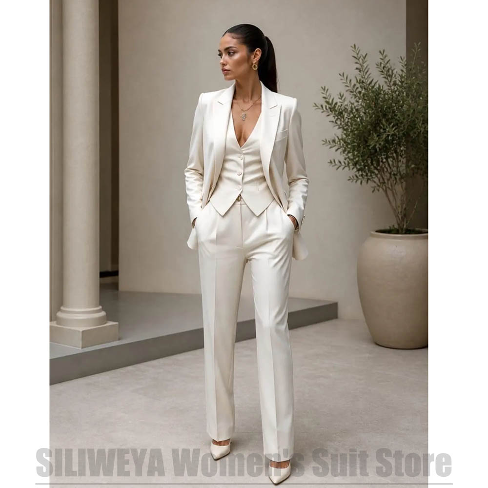 Women 3 Piece Suit Set Blazer  - đánh giá và giá Women Formal Wear Outfits
